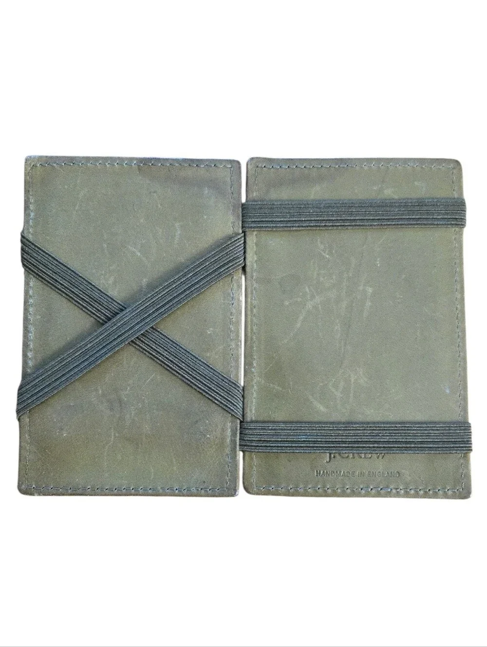 J. Crew Mustard Tan Leather Magic Wallet